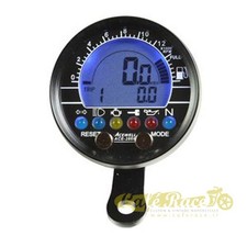 Contachilometri contagiri Acewell alluminio nero vintage cafe race custom