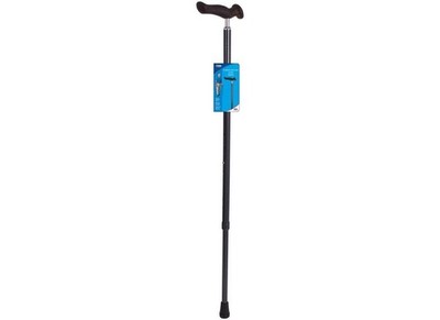 Carex Comfort Walking Cane with an Ergonomic Extra Comfortable Grip, Dark Gray