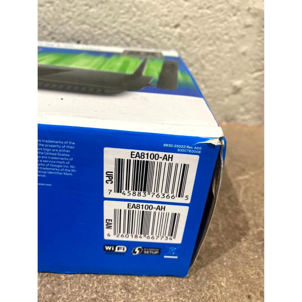 Linksys Max-Stream EA8100 AC2600 MU-MIMO Gigabit Router Dual-Band USB 4-Ethernet - Image 4 of 4