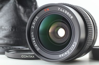 [Top MINT] Contax Carl Zeiss Distagon T* 25mm F2.8 MMJ Lens C/Y Tested JAPAN