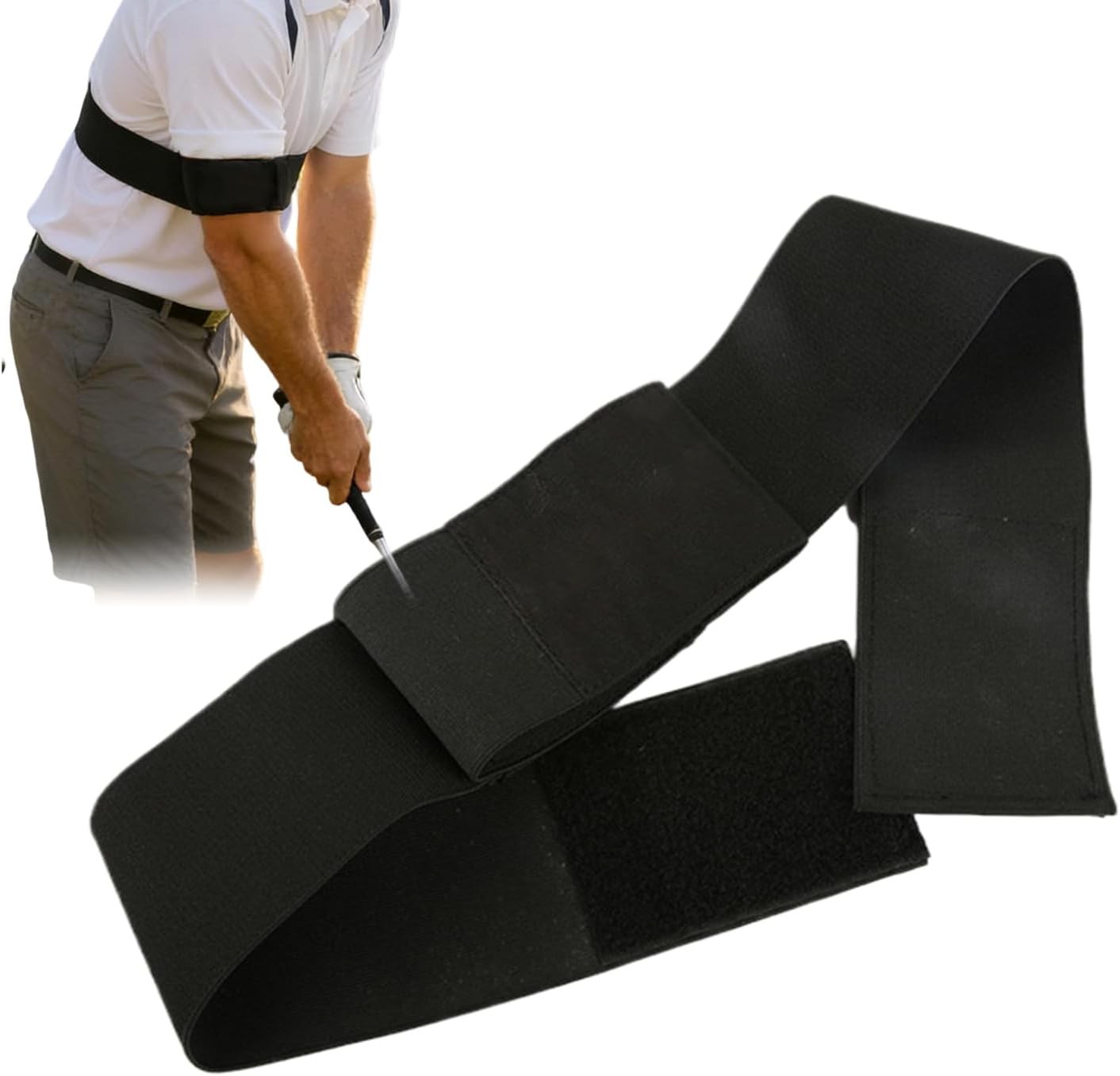 TRS Slider Golf Training Aid Swing Correcting Arm Band Training Golf Accessories