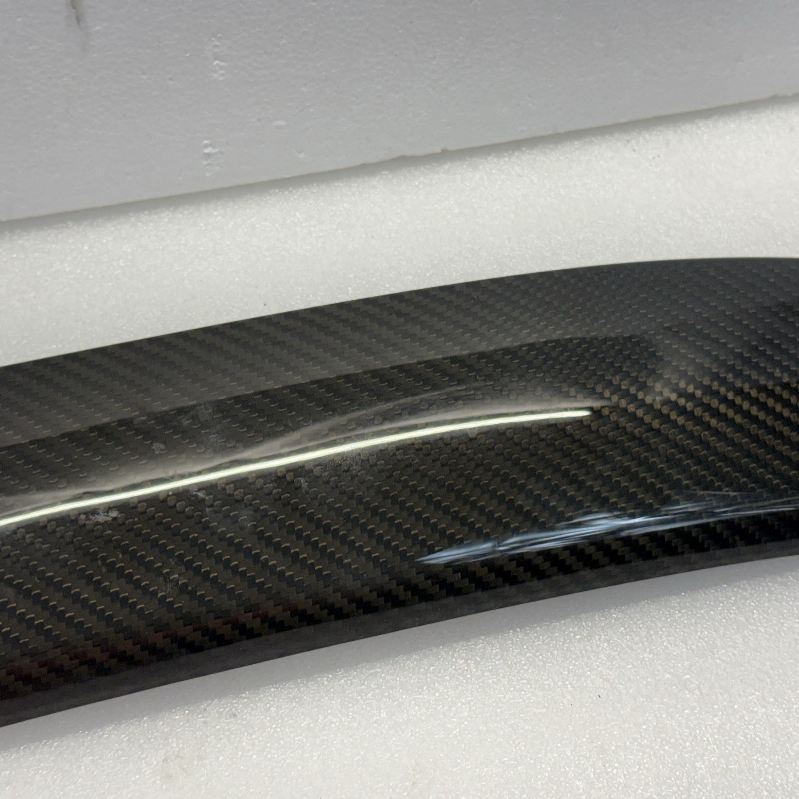 03-13 Maserati Quattroporte M139 Rear Left Side Door Trim Carbon Fiber Panel