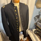 Reproduction Civil War Captain Frock Coat Jacket Size Small