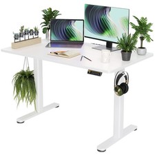 Electric Standing Desk, Adjustable Height Stand up Desk, 48x24 Inches Sit Stand