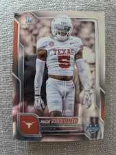 2025 Bowman U Chrome 1st - Malik Muhammed #112 (Texas Longhorns)