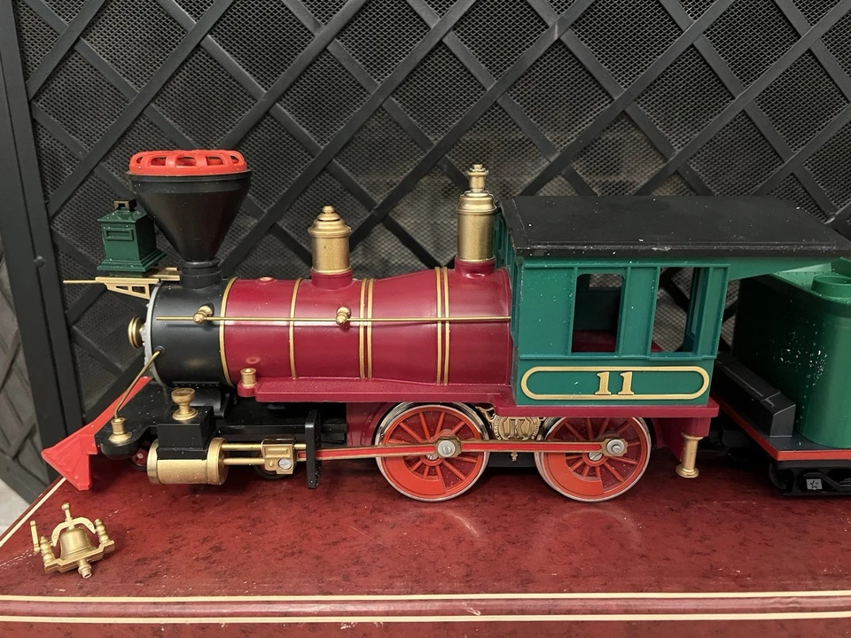 Vintage Kalamazoo G Scale Model Train Mountain Central 4-4-0 Steam Locomotive - Image 2 of 4