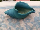 Van Briggle Vintage Ming Blue Conch Shell (Vase/ Planter)