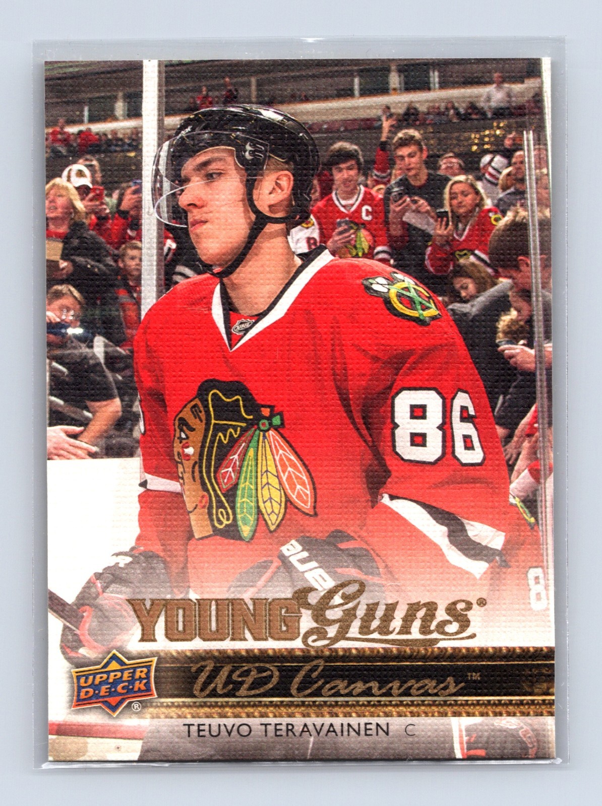 2014-15 Upper Deck - Ud Canvas Young Guns Teuvo Teravainen #C98 (RC) Rookie