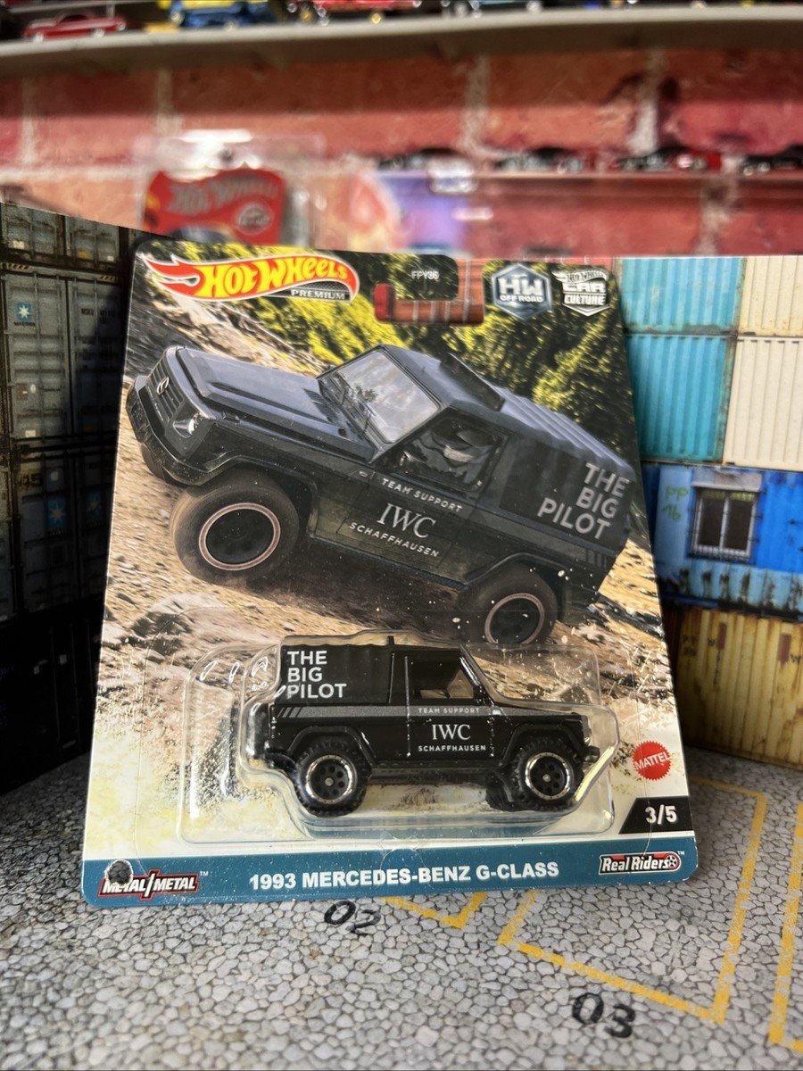Hot Wheels Premium Car Culture IWC Big Pilot 1993 Mercedes Benz G