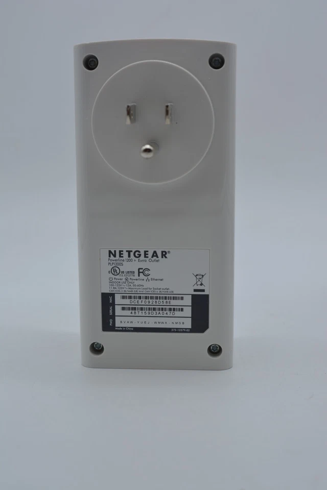 3 Netgear PLP1200S Powerline 1200 With Extra Outlet Internet Extenders, 3 Total! - Image 3 of 4