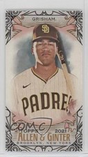 2021 Topps Allen & Ginter's Mini Black Border Short Print Trent Grisham 1d2e