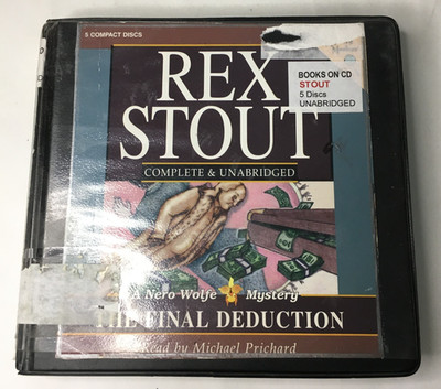 The Final Deduction by Rex Stout Audiobook CD - Nero Wolfe Mystery