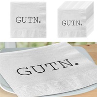 60X Servietten Gutn 33X33Cm 3Lagig Papier 20Erpack Guten Appetit Motivservietten