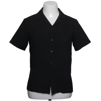 Sandro, Kurzarmhemd, Größe: XS, Schwarz, Elasthan/Polyester/Viskose #flH