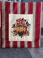 NEW Longaberger Holiday Stripe 2005 Tote Bag 23154166 Christmas