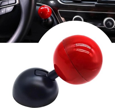 Ignition Start Button Joystick, Decorative Start-Stop Switch Cover for Game Cont
