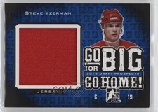 2014 ITG Draft Prospects Go Big or Go Home Blue /25 Steve Yzerman #BIG-10 HOF