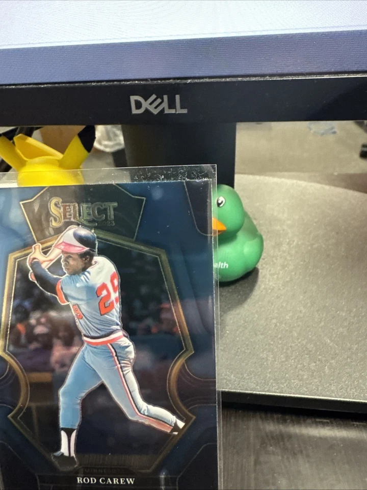 2023 Panini Select - Premier Level Silver Prizm #181 Rod Carew Free Ship - Image 4 of 4