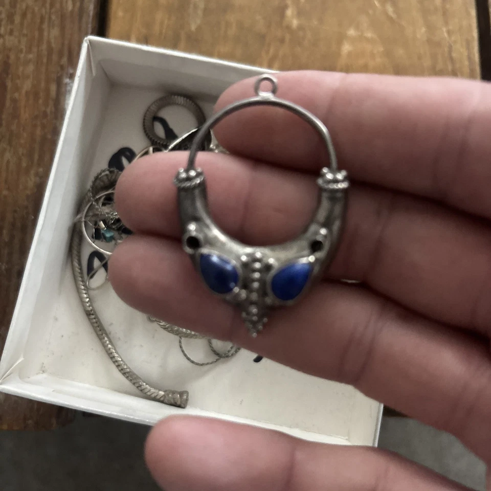 Lote de chatarra de plata de ley 925 chatarra de reparación de desgaste 122,5 gramos Foto 4 de 4