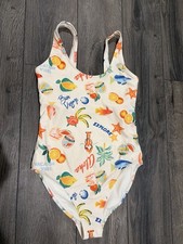 Old Navy Women s Swimsuit Medium Coastal Beach Pattern One Piece