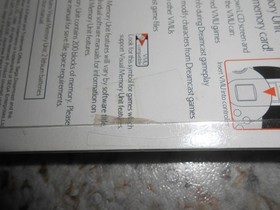 Sega Dreamcast Visual Memory Unit VMU, CIB, mk 50120