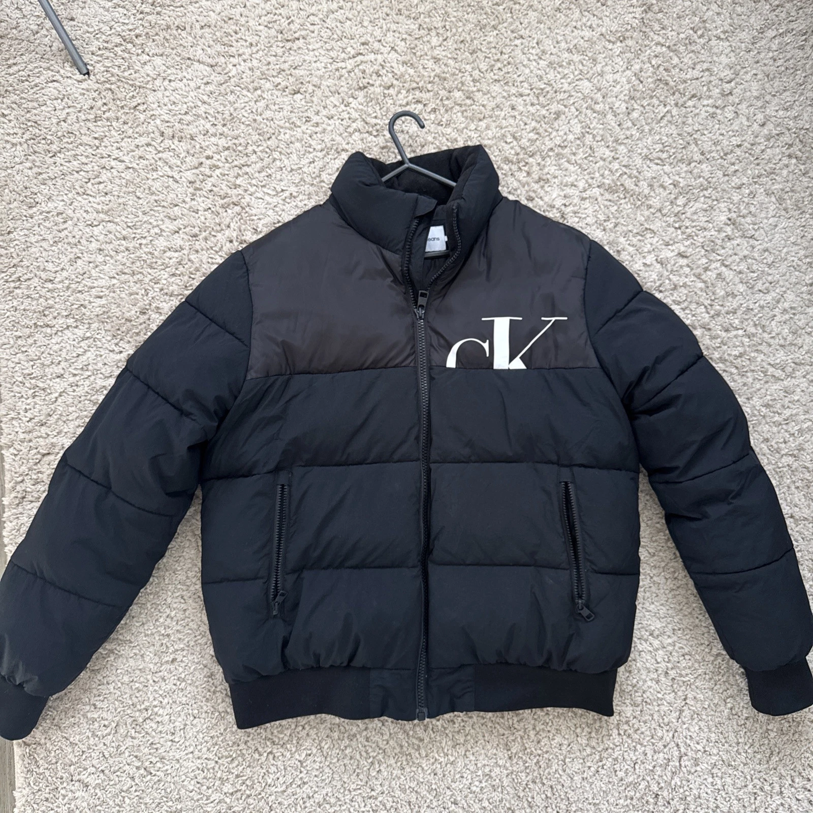 ck puffer jacket men