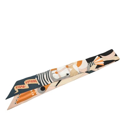 Hermes Twilly Parade en Fanfare Scarf Silk r0_1229