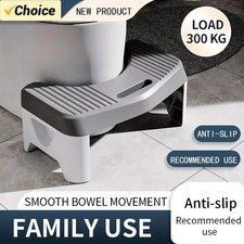 Bathroom Toilet Stool Anti Slip Squatting Foot Rest for Adults  Children