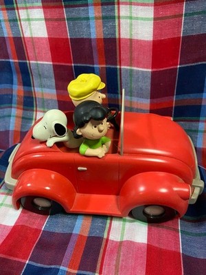 Hallmark Peanuts Snoopy Leucht Sparschwein Figur mit Motorsound 2002