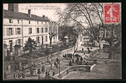 CPA PONTVALLAIN, GRANDE Rue, direction du Mans EUR 4,00 - FR