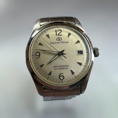 Orient Star EROM CO Automatic Dress Watch 38mm Mens Vintage wrist 17cm