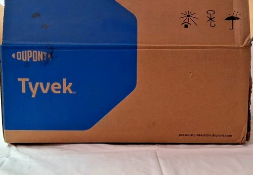 Dupont Tyvek Lab Coats Size Large White QTY30 TY210SWHLG003000 image 4