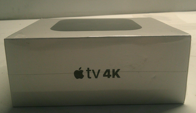 Apple TV 32GB 4K HD Media Streamer - Black (MQD22LL/A) for sale