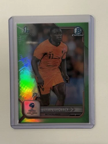 Brian Brobbey 2022 Bowman Chrome Brian Brobbey Green