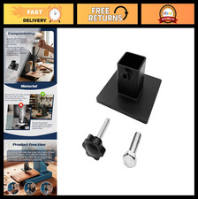 Metal Platen Hand Attachment Foot 3x3 Inch Flat Base for Arbor Press Tool