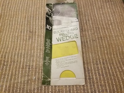 Bucking And Felling Wedge 10'' Sears Professional Model!!