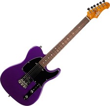 Jet Guitars JT-300 PLM R Satin Purple E-Gitarre Ahorn Pappel Palisander SSS