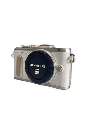 OLYMPUS OM SYSTEM PEN E-PL8 Digital Camera Kit Double Zoom White