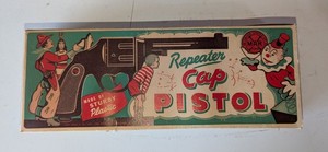 NOS Marx Repeater Cap Gun with box