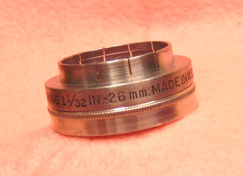 Kodak Series V 26 mm-1 1/32 inch Slip-On Adapter with a Retaining Ring