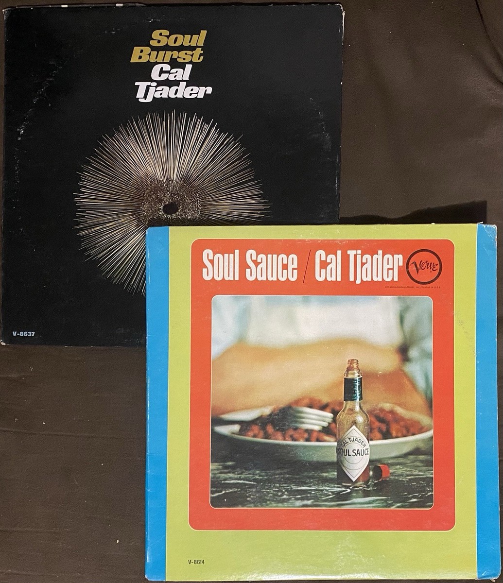 CAL TJADER Soul Sauce & Soul Burst - 1965-66 1st Press Verve LPs