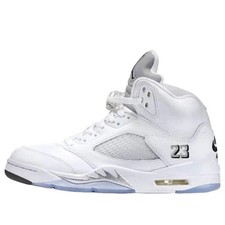 HQ7978 103 Air Jordan 5 Retro White Metallic 2026 