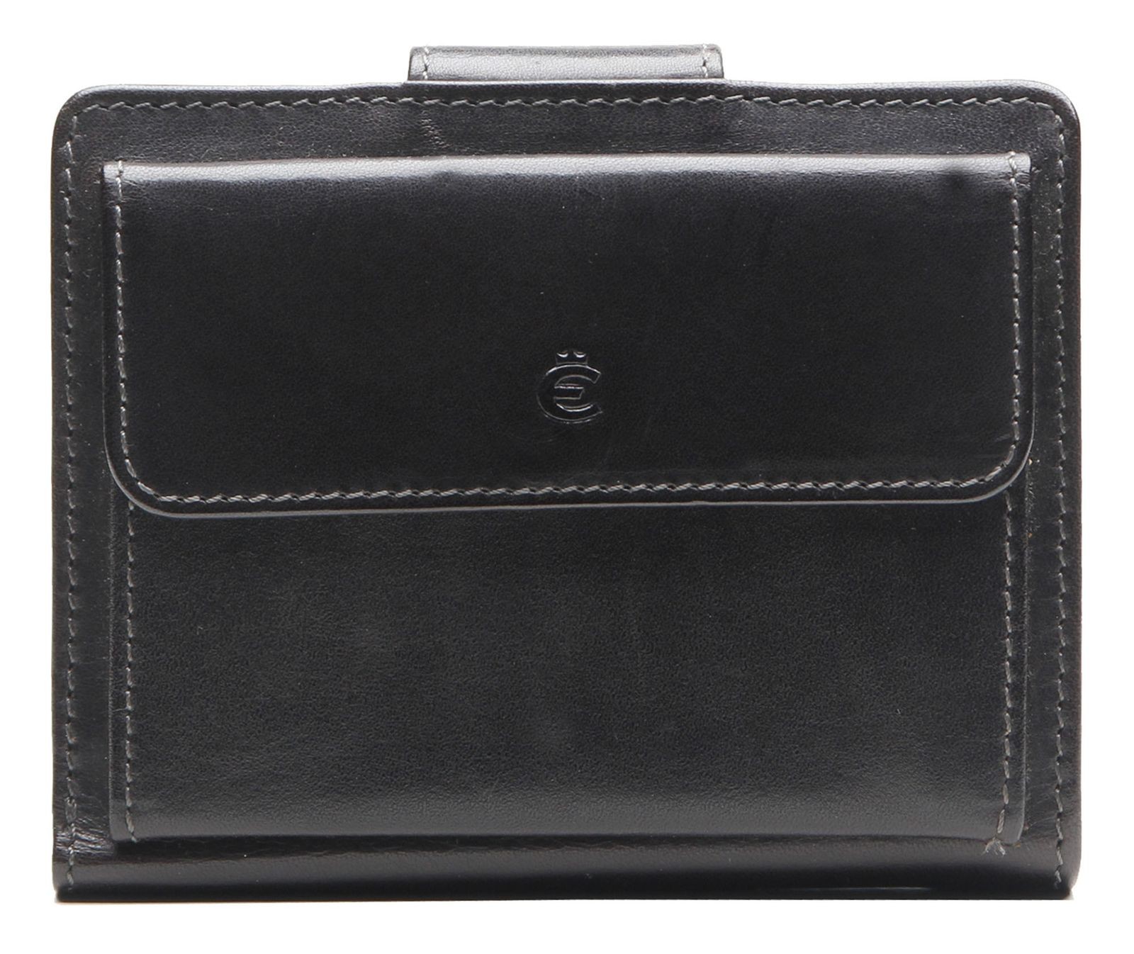 Esquire purse Dallas Wallet Vertical Black