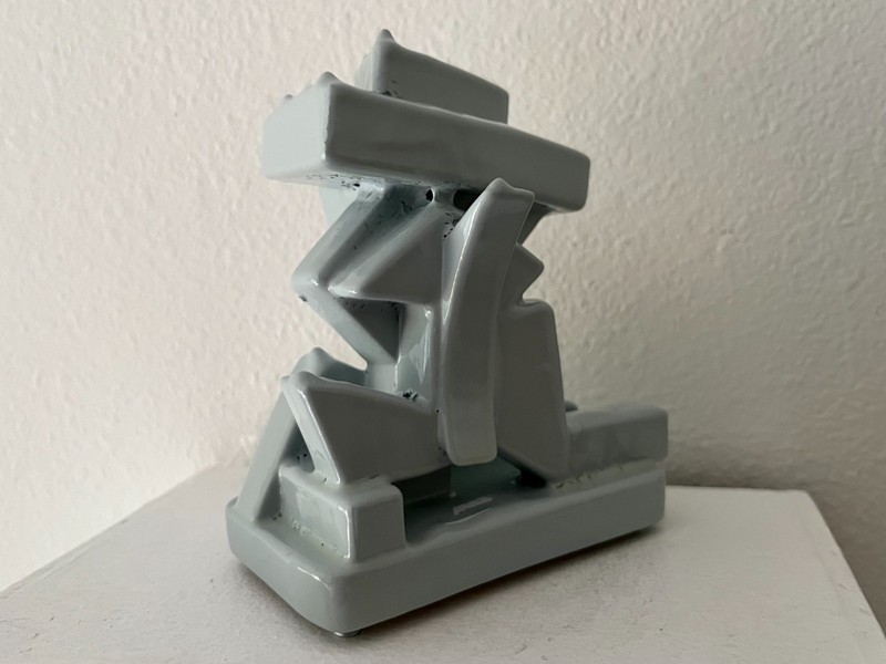 Original Abstract Sculpture No Reserve Neo Constructivism Cubism Modernism OOAK