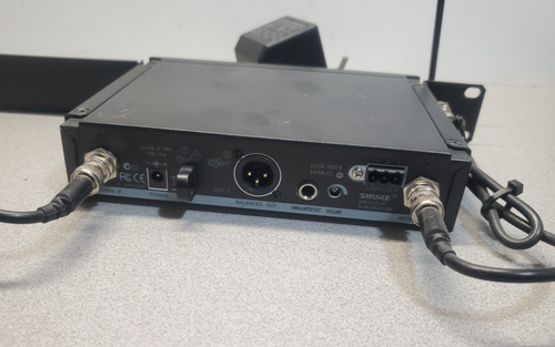 Micrófono inalámbrico Shure SLX4 J3 receptor MX890 transmisor de escritorio montaje en rack - Imagen 5 de 5