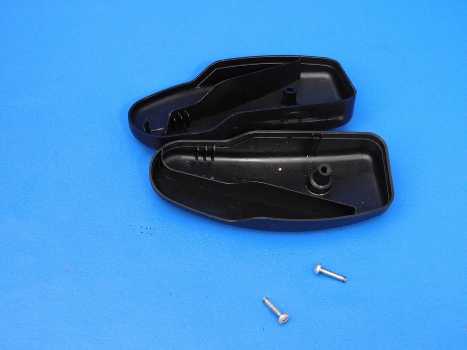 Jenn-Air Refrigerator JFC2089HES Hinge Covers 12684201B 12684202B - Image 4 of 4