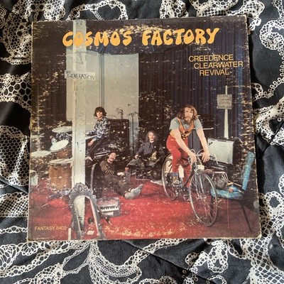 Creedence Clearwater Revival Cosmo's Factory LP Album 1970 Fantasy 8402 VG-