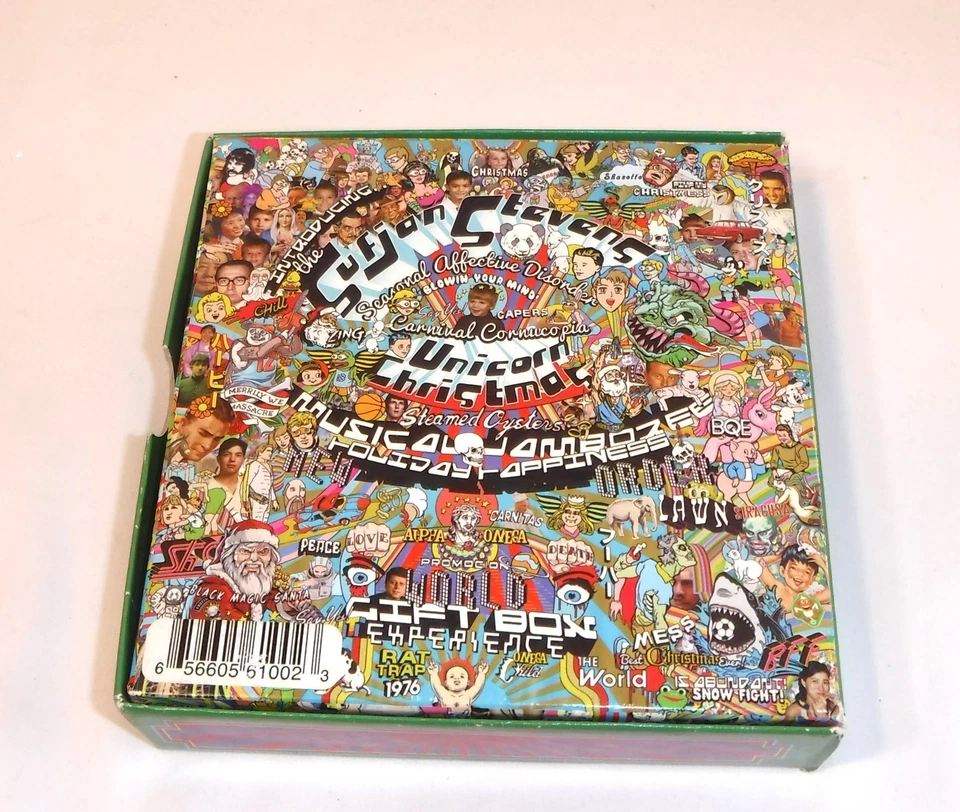 Sufjan Stevens Silver & Gold 5 CD EP Limited Box Set Complete Christmas Santa - Imagem 3 de 3
