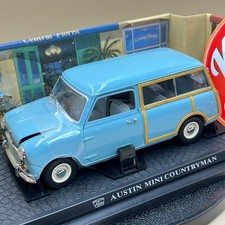 Kyosho 1/18 Austin Mini Countryman Blue 08191B diecast metal model car old