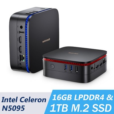Blackview Mini PC Windows 11 Pro MP60 Mini Computer PC 16GB DDR4 RAM 1TB M.2 SSD